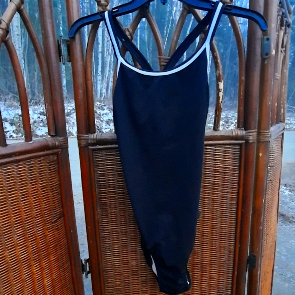 Dolfin Vintage One piece black swimsuit